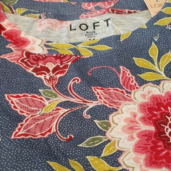 LOFT Tops - NWT **Host Pick** LOFT Cotton Short Sleeve Top